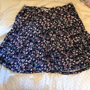 LA Hearts Floral Skater Skirt, size Medium